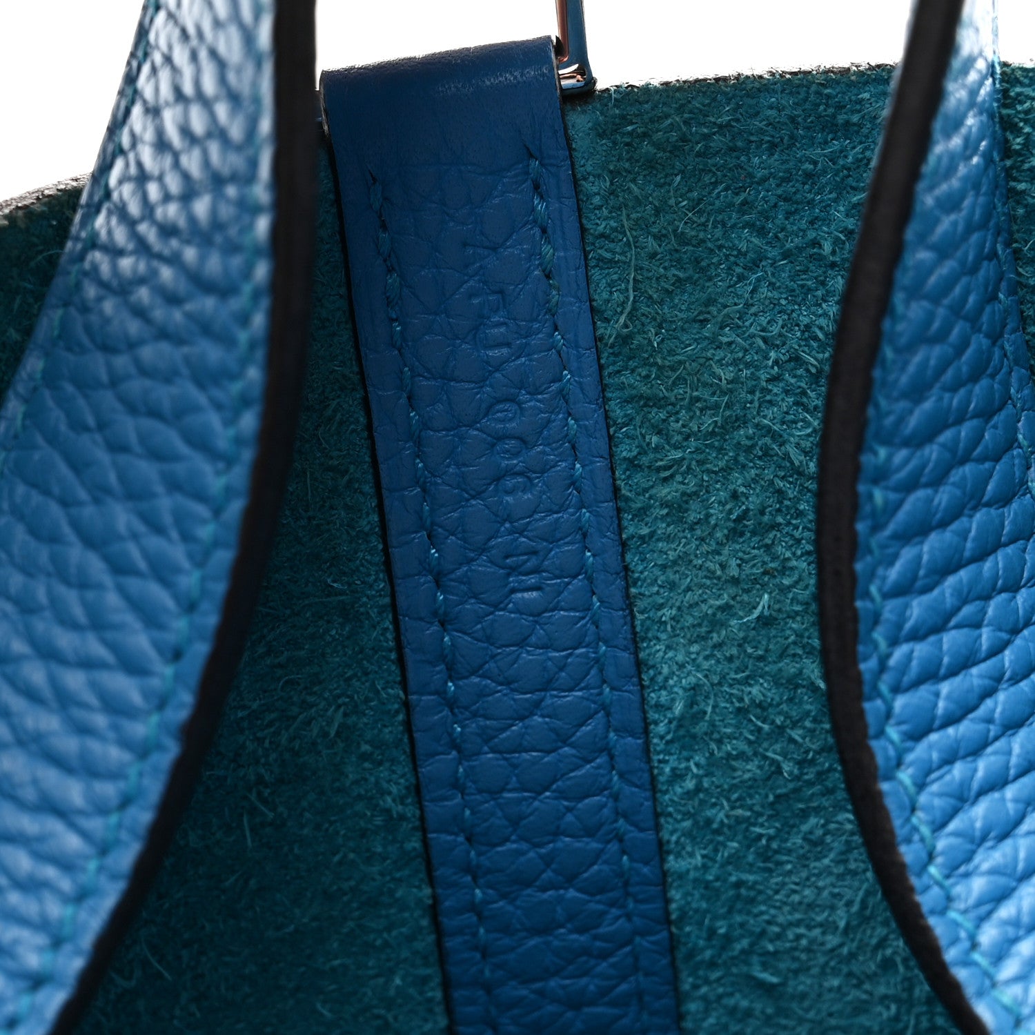 Hermes Taurillon Clemence Picotin Lock 18 PM Bleu Zanzibar 7 of 10