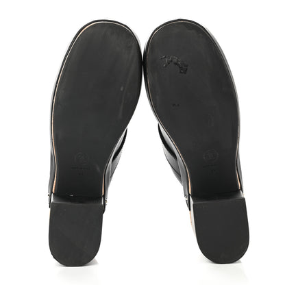 Chanel Calfskin CC Turn Lock Clogs 41 Black 5 of 9