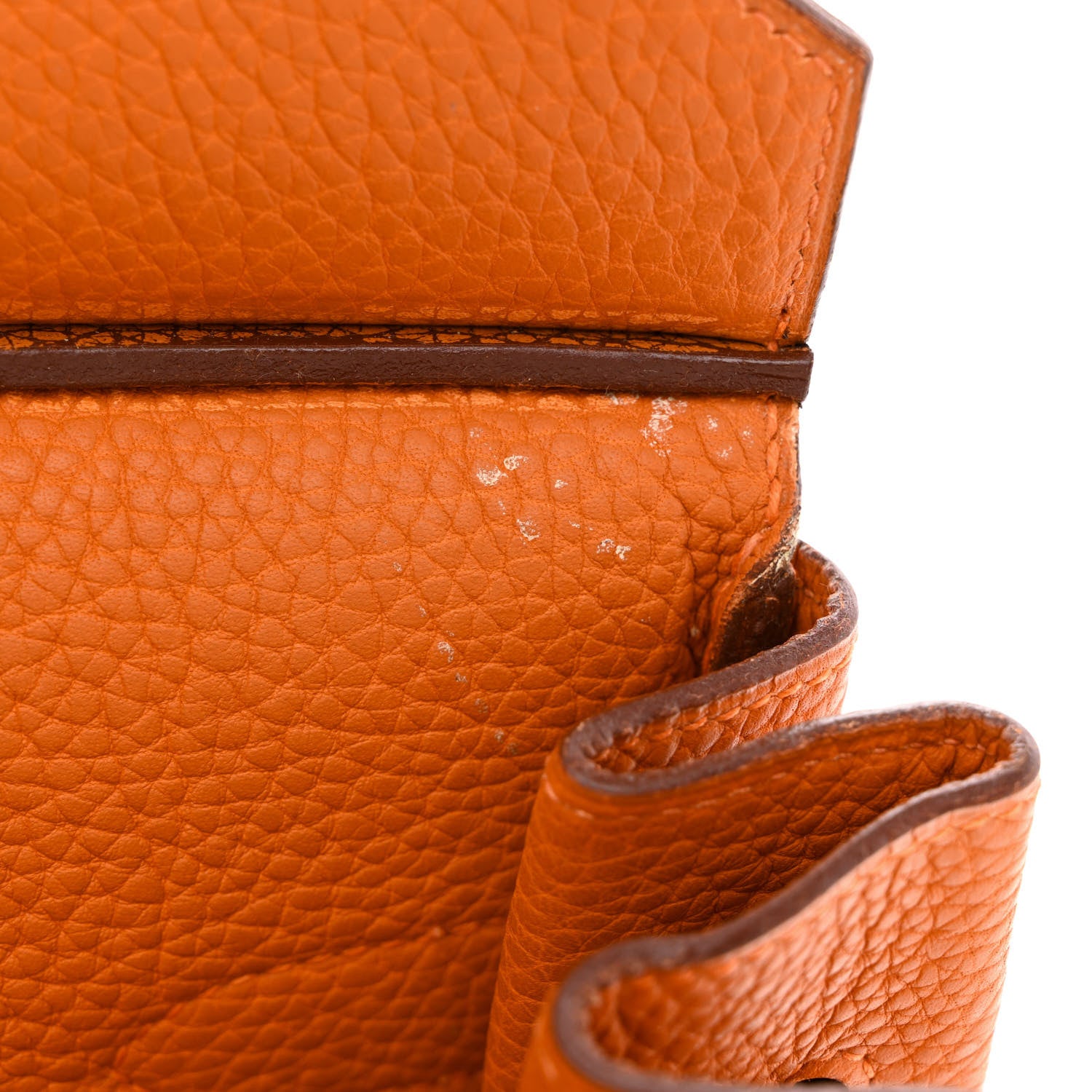 Hermes Taurillon Clemence JPG Birkin 42 Orange 20 of 30