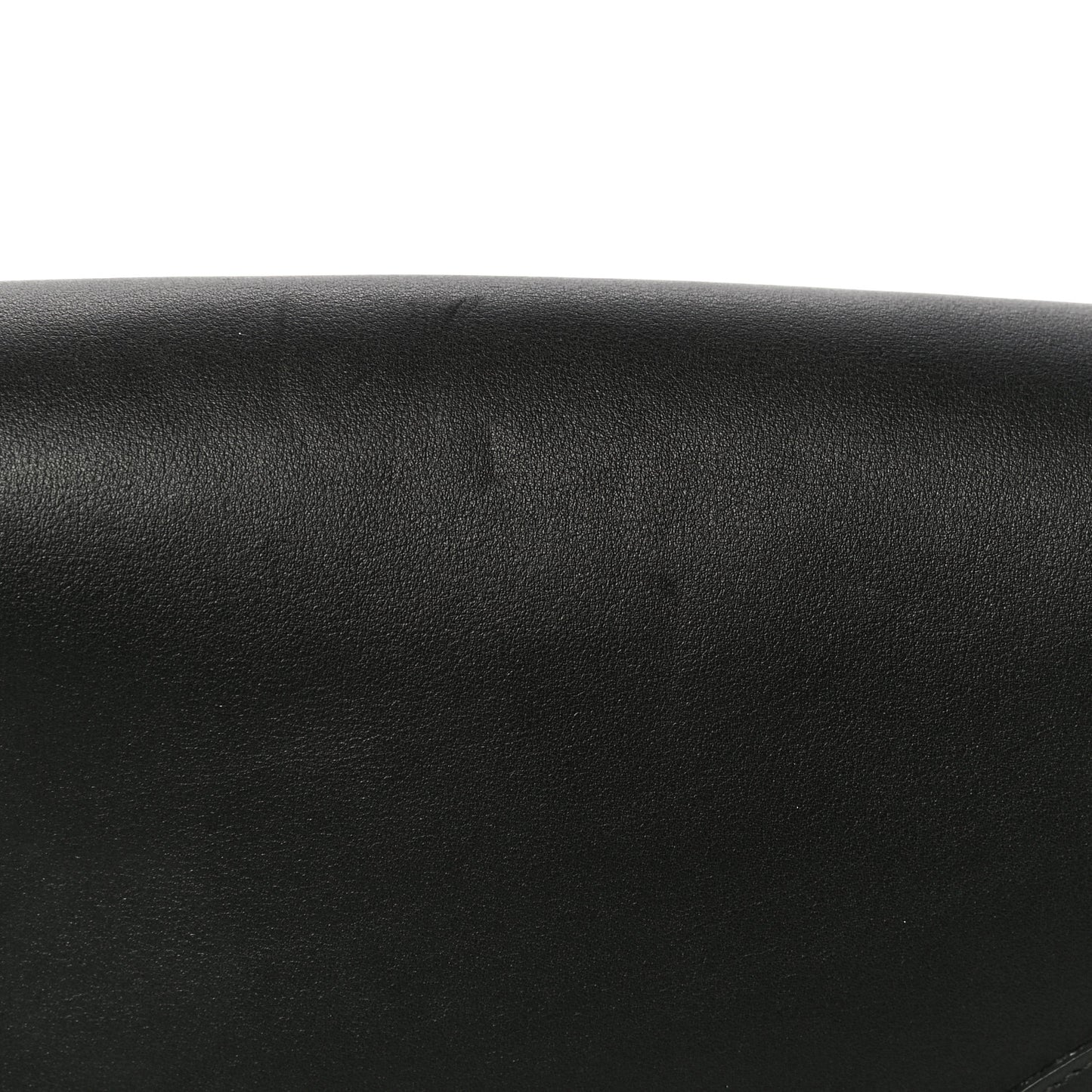 Calfskin Panther Medium Guitar Strap Rockstud Rolling Flap Saddle Bag Black