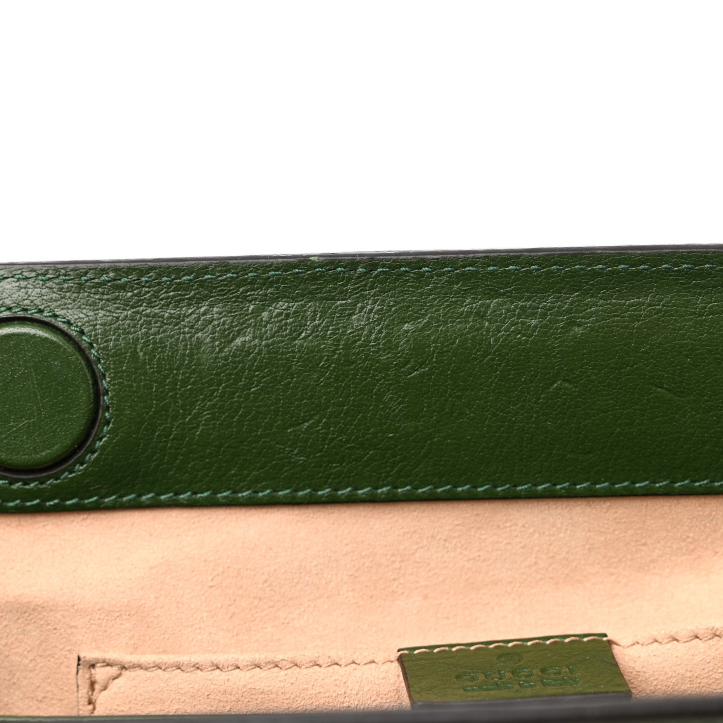 Suede Calfskin GG Web Small Ophidia Chain Shoulder Bag Brown Red Green