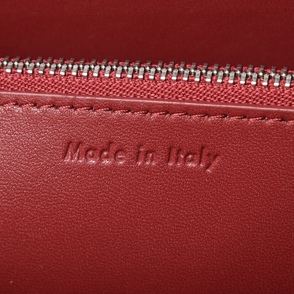 Celine Patina Box Calfskin Medium Clasp Bag Grey 8 of 13