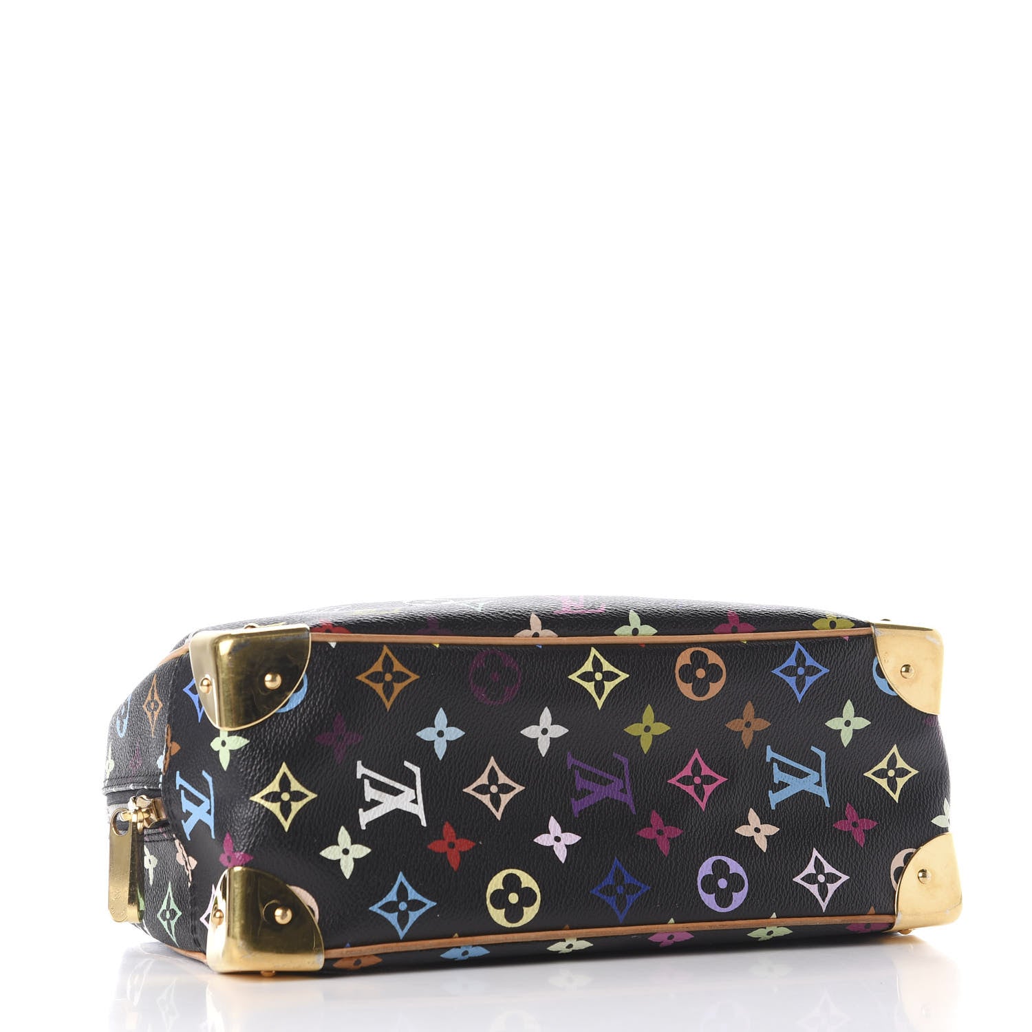Louis Vuitton Monogram Multicolor Trouville Black 3 of 8