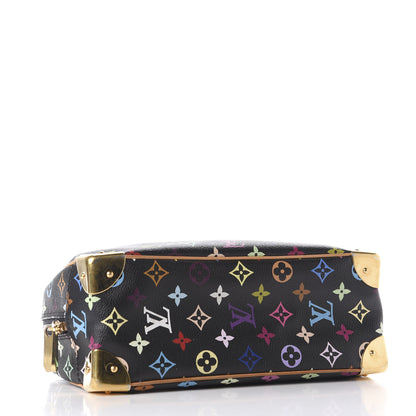 Louis Vuitton Monogram Multicolor Trouville Black 3 of 8