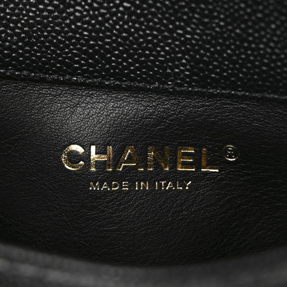Chanel Shiny Caviar Pick Me Up Flap Belt Bag Black 5 of 10