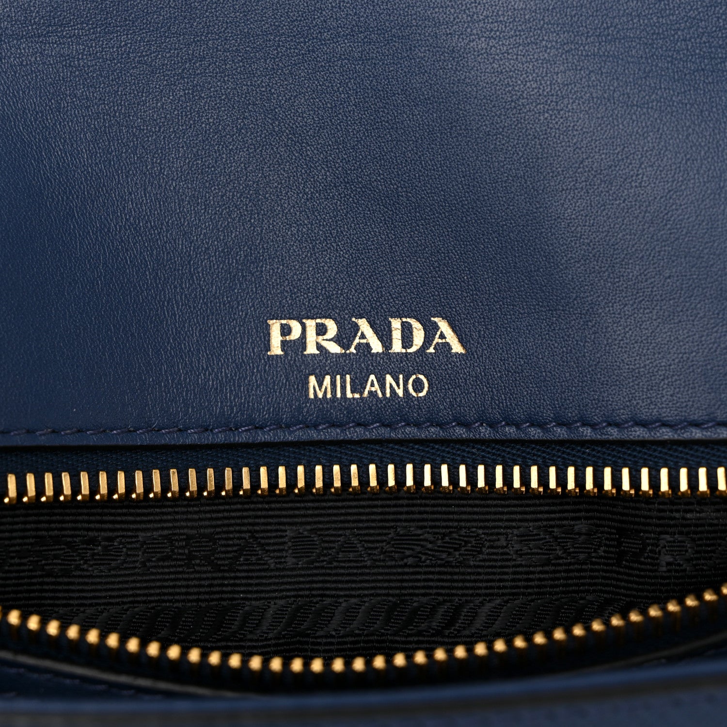 Prada Saffiano Flap Shoulder Bag Bluette 6 of 10