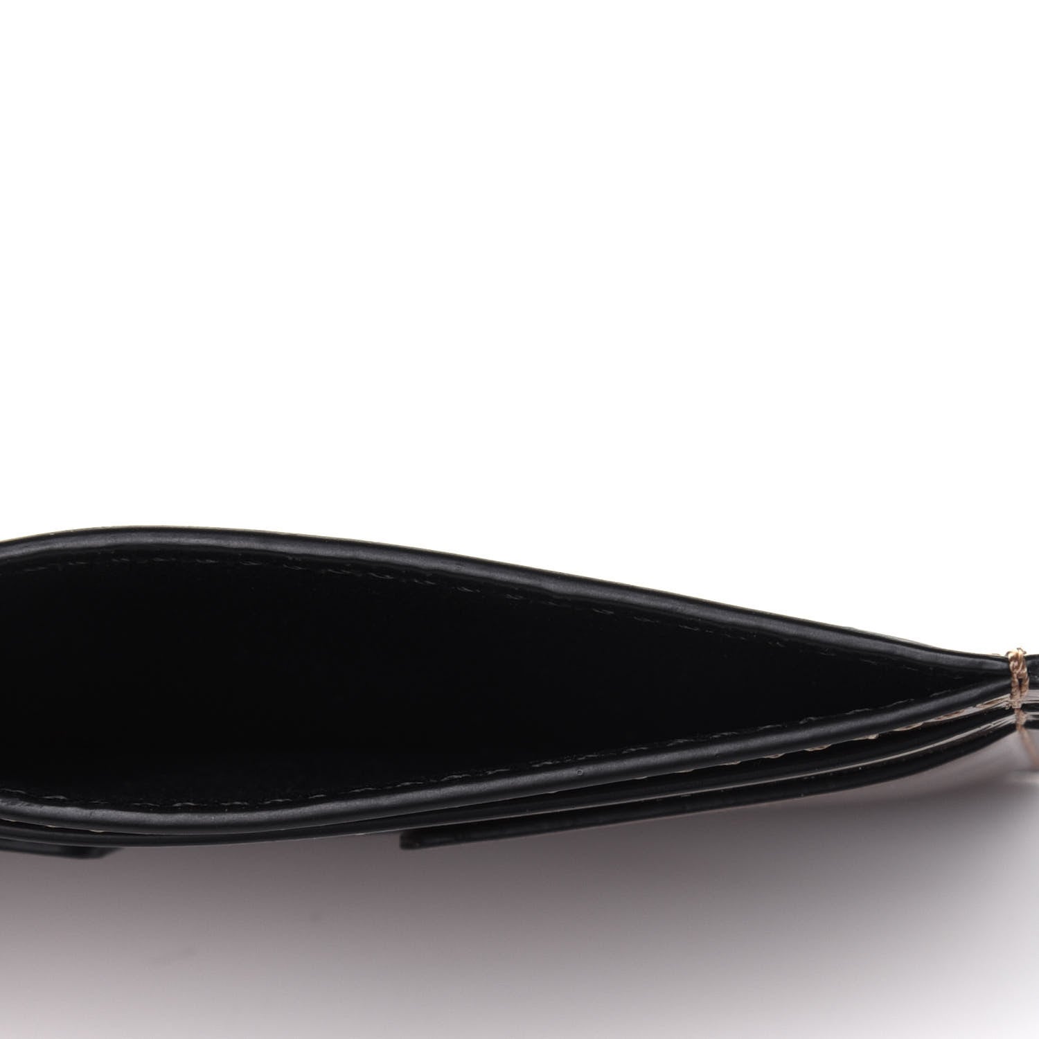 Tom Ford Metallic Calfskin Card Holder Gold 5 of 6