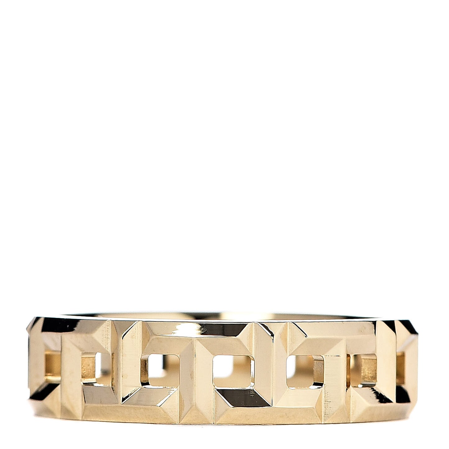 18K Yellow Gold T True Wide Ring 57 8