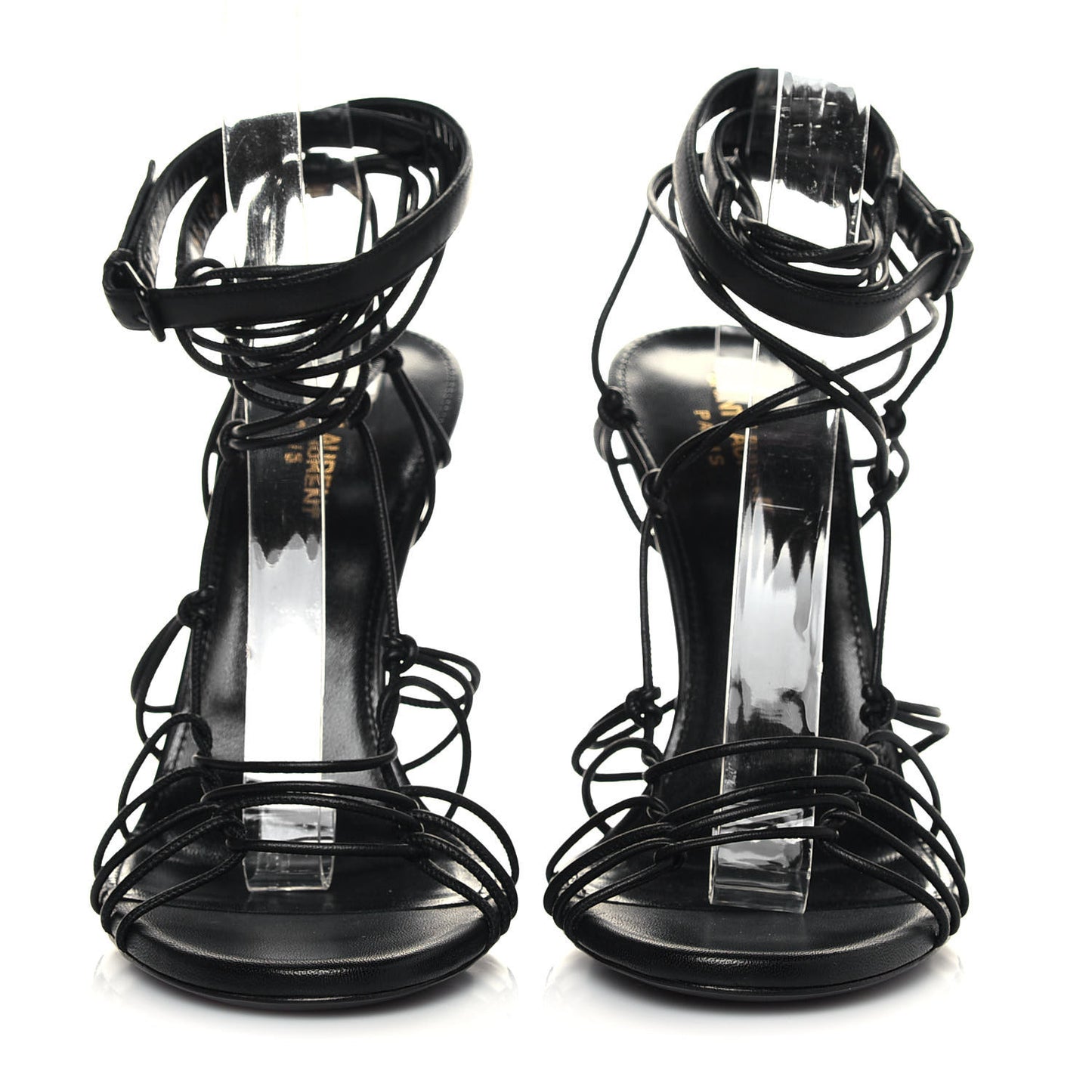 Robin Zig Zag Heels Sandals 40 Black