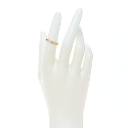 Cartier 18K Pink Gold Diamond 2.6mm LOVE Wedding Paved Band Ring 50 5.25 2 of 6