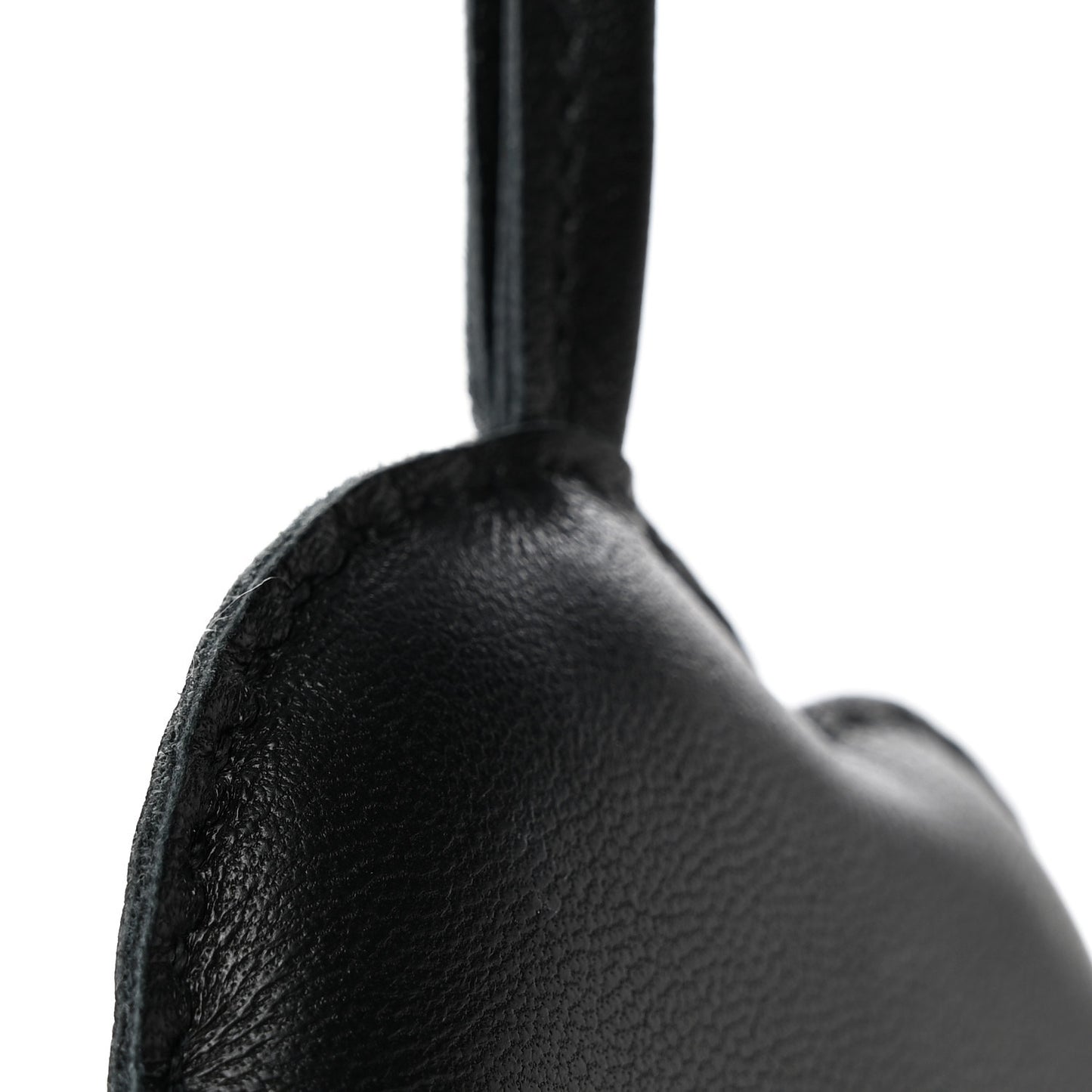 Swift Silk Twill Cord Cloud Bag Charm Black