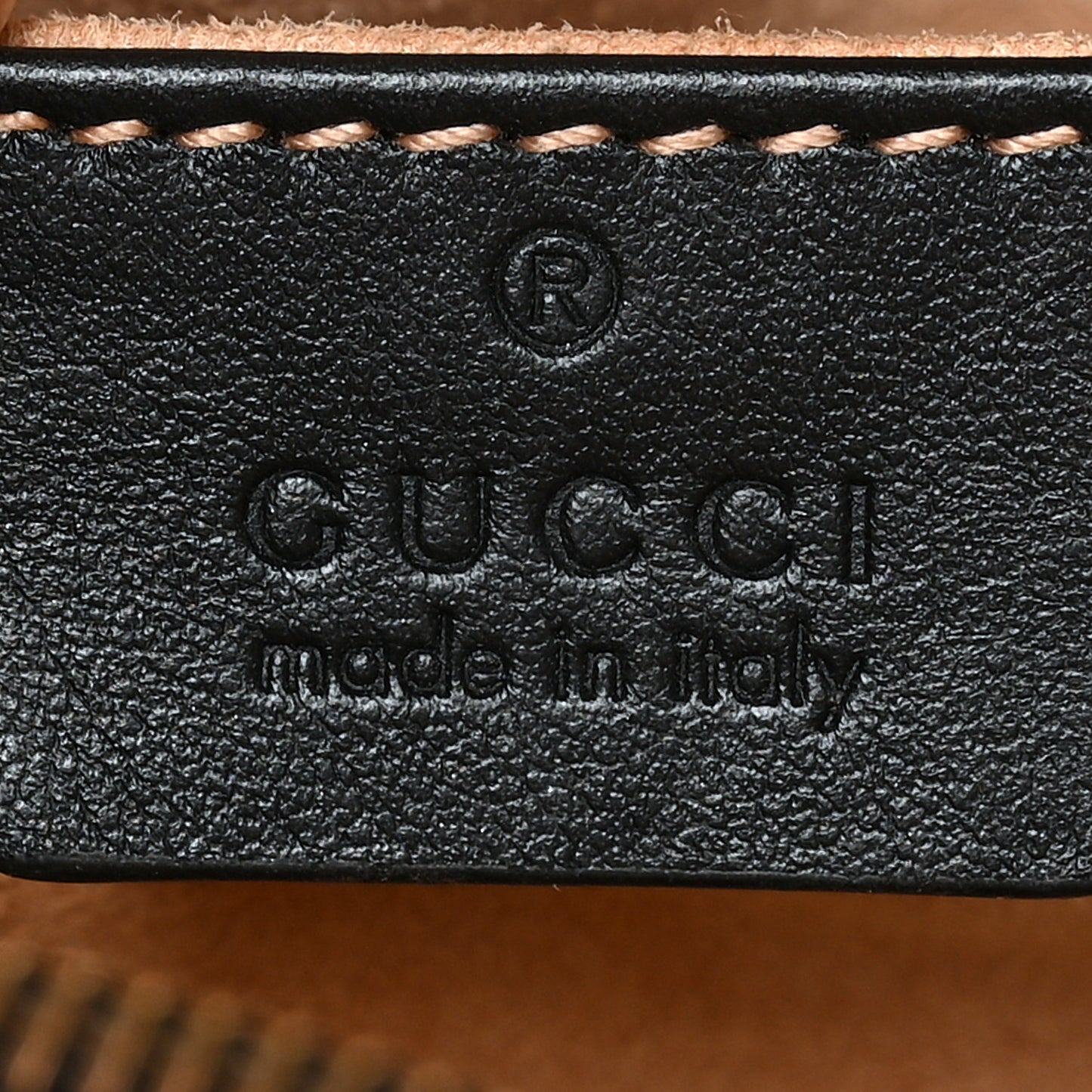Calfskin Matelasse Mini GG Marmont Chain Shoulder Bag Black