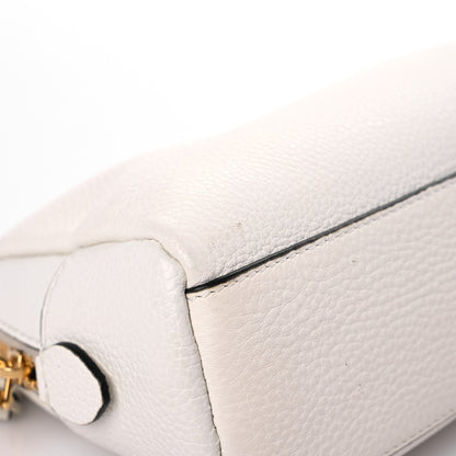 Prada Vitello Daino Cosmetic Pouch White 7 of 15