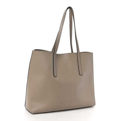 Fendi Vitello Vienna Enamel F is Fendi Shopping Tote Tortora Taupe 4 of 13