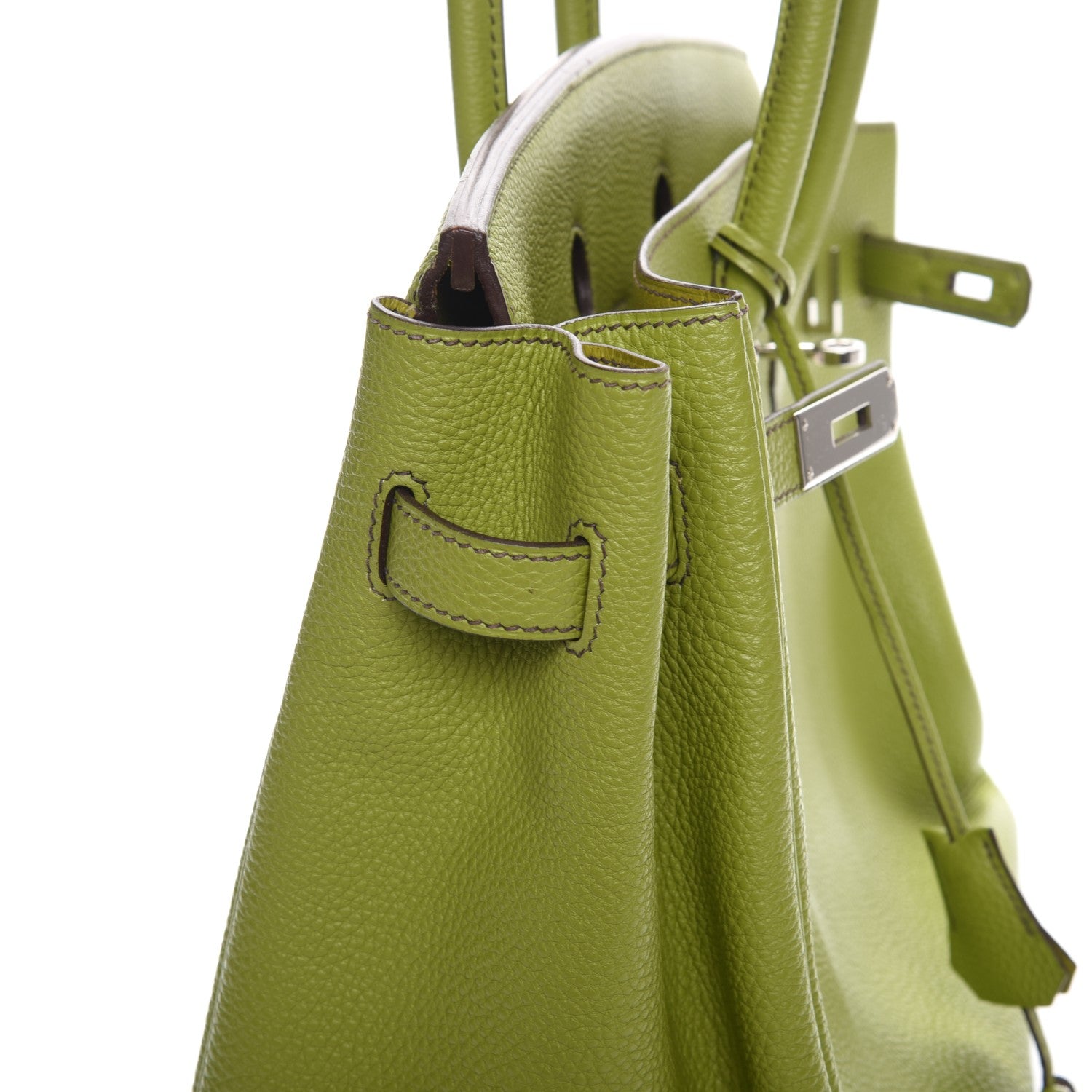 Hermes Togo Birkin 35 Vert Anis 23 of 28