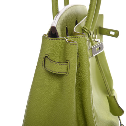 Hermes Togo Birkin 35 Vert Anis 23 of 28