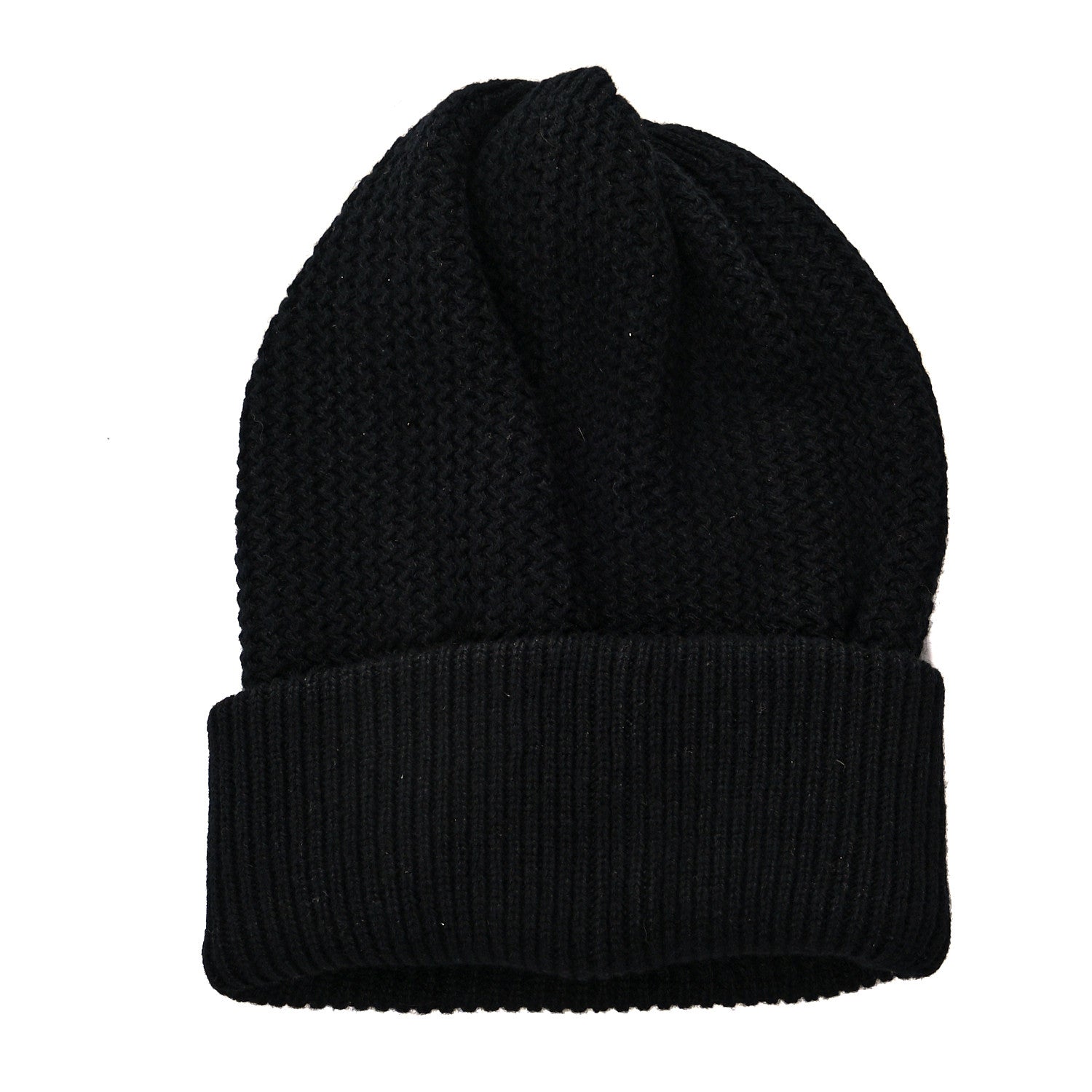 Chanel Cashmere Sequin Logo Beanie Hat Black Gold 2 of 4