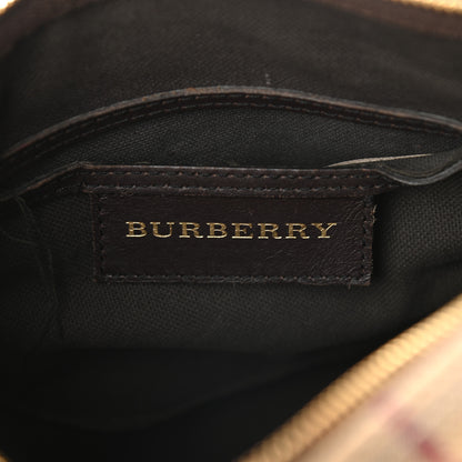 Burberry Haymarket Check Small Chester Bowling Bag Chocolate 6 of 12