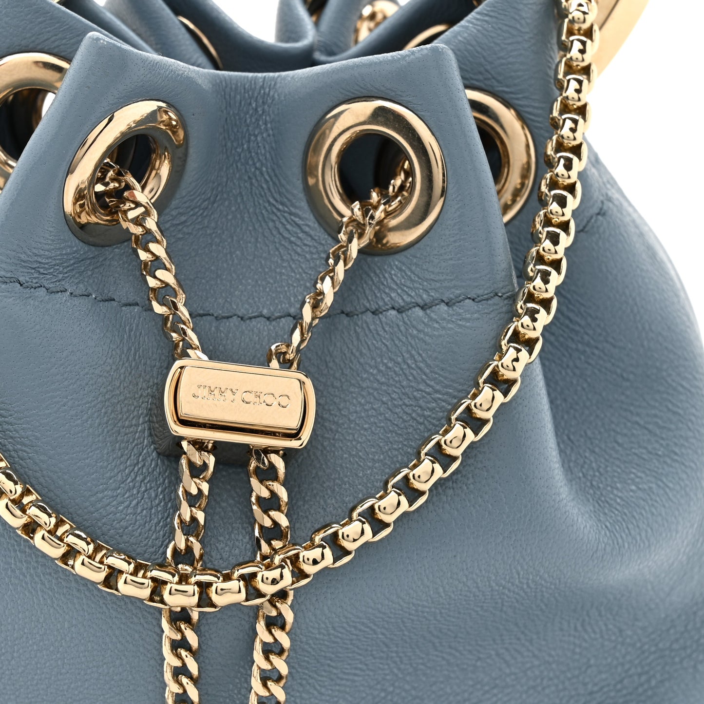 Lambskin Micro Bon Bon Bag Blue