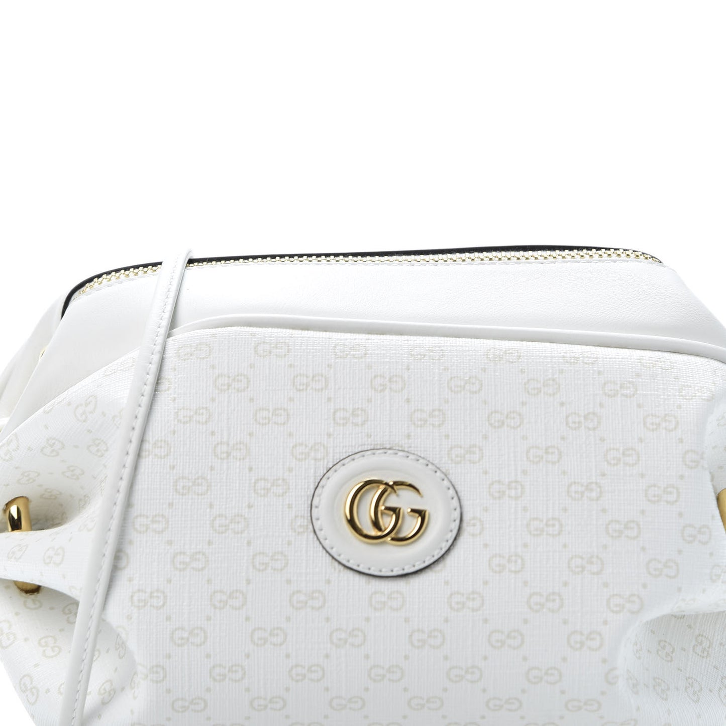 Mini Vintage GG Supreme Monogram GG New Candy Crossbody Great White