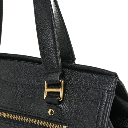 Marc Jacobs Textured Calfskin Cruiser Convertible Satchel Black 11 of 12