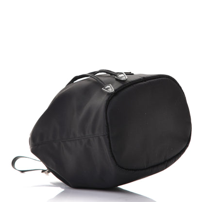 Prada Saffiano Tessuto Nylon Vela Bucket Wristlet Black 3 of 5