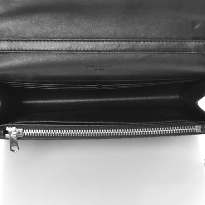 Givenchy Calf Hair Calfskin Pandora Chain Wallet Black 5 of 12