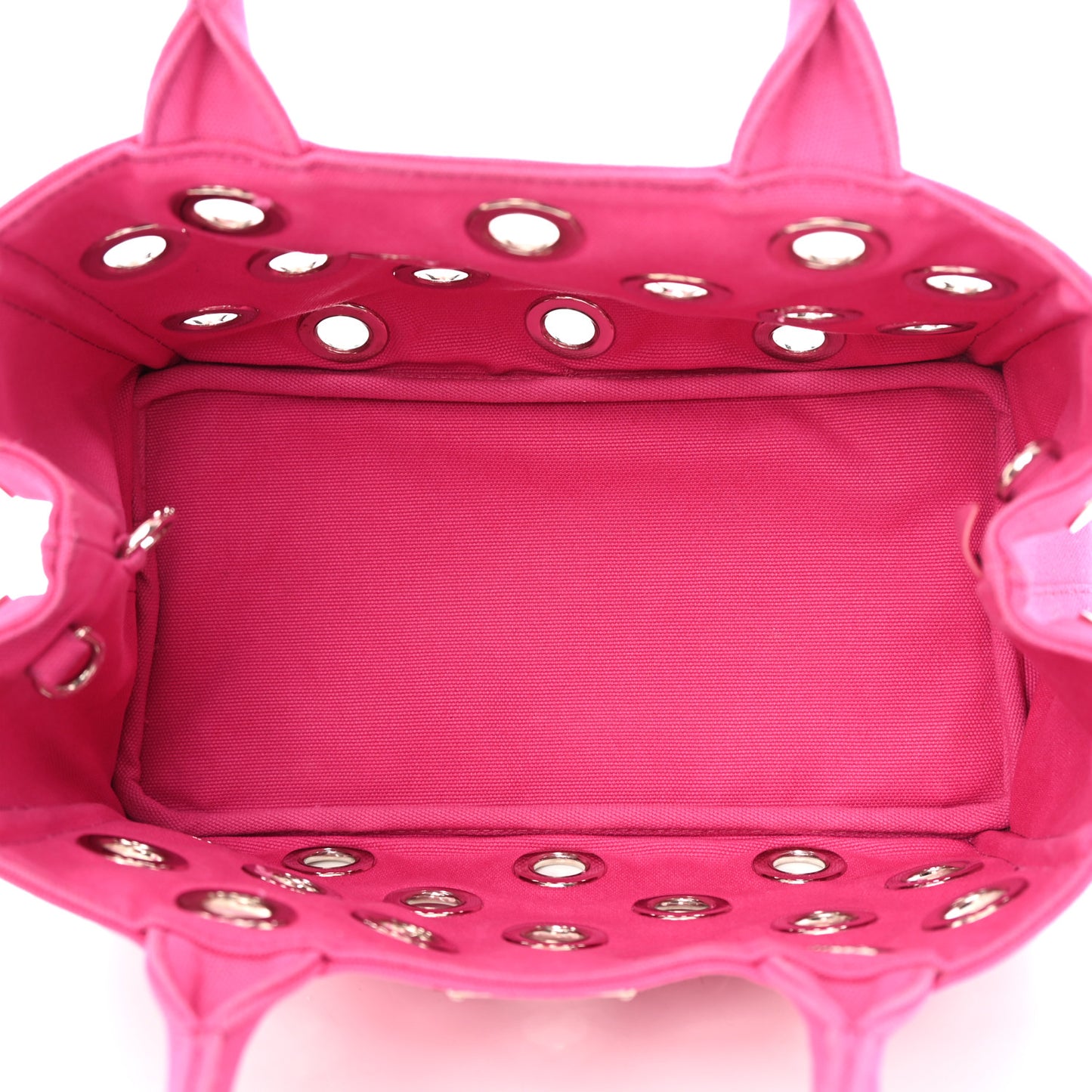 Canvas Grommet Canapa Tote Pink