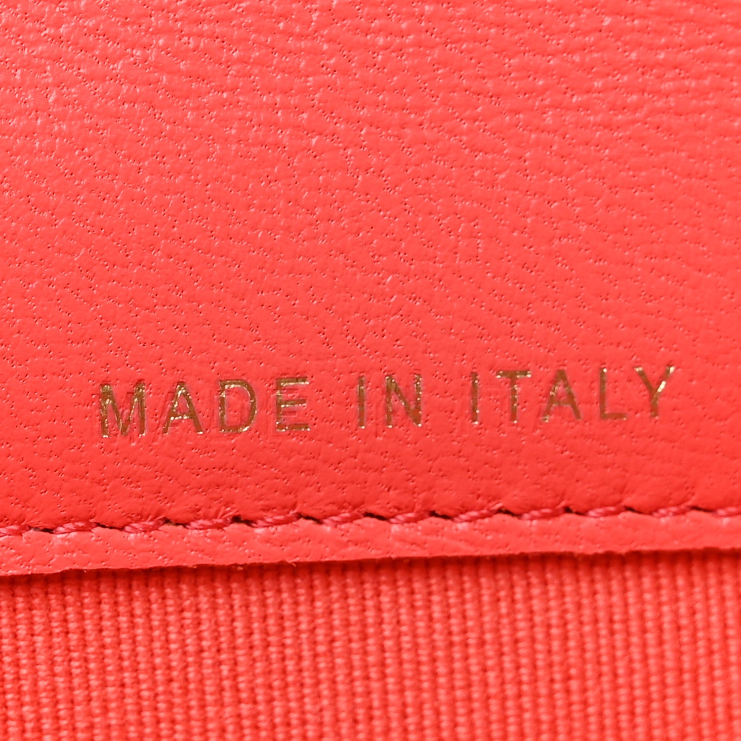 Chanel Lambskin Quilted Flap Card Holder Wallet Coral 6 of 9