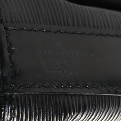 Louis Vuitton Epi Sac D'epaule Black 6 of 9