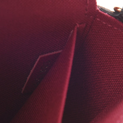 Louis Vuitton Monogram Pochette Felicie Chain Wallet Fuchsia 9 of 13