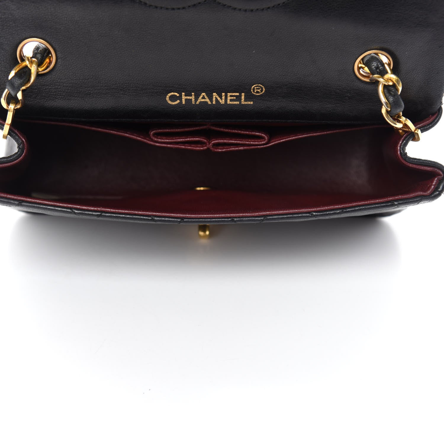 Chanel Lambskin Quilted Small Single Flap Black 5 of 12