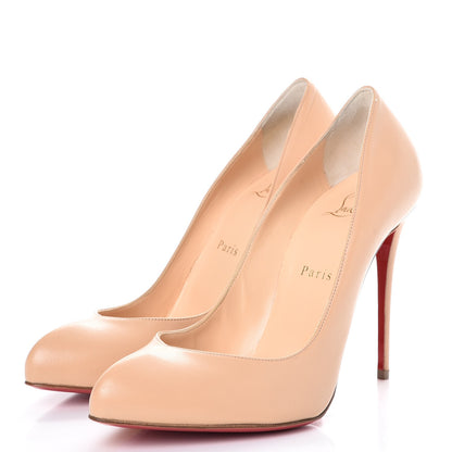 Christian Louboutin Shiny Nappa Breche 100 Pumps 40 Doudou 3 of 8