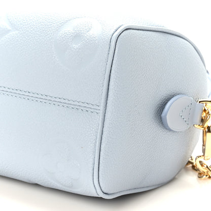 Louis Vuitton Empreinte Monogram Giant Speedy Bandouliere 20 Blue Hour 8 of 8
