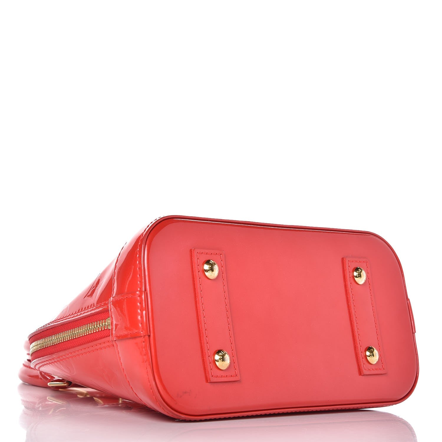 Louis Vuitton Vernis Alma BB Rouge Grenadine 4 of 9
