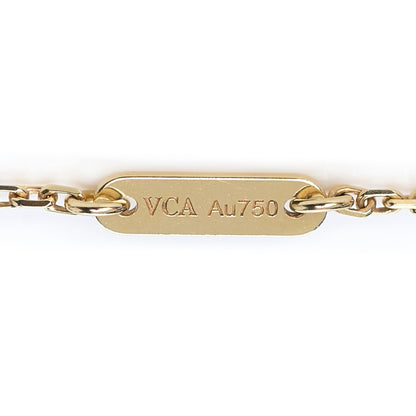 Van Cleef & Arpels 18K Yellow Gold Mother of Pearl Sweet Alhambra Bracelet 3 of 5