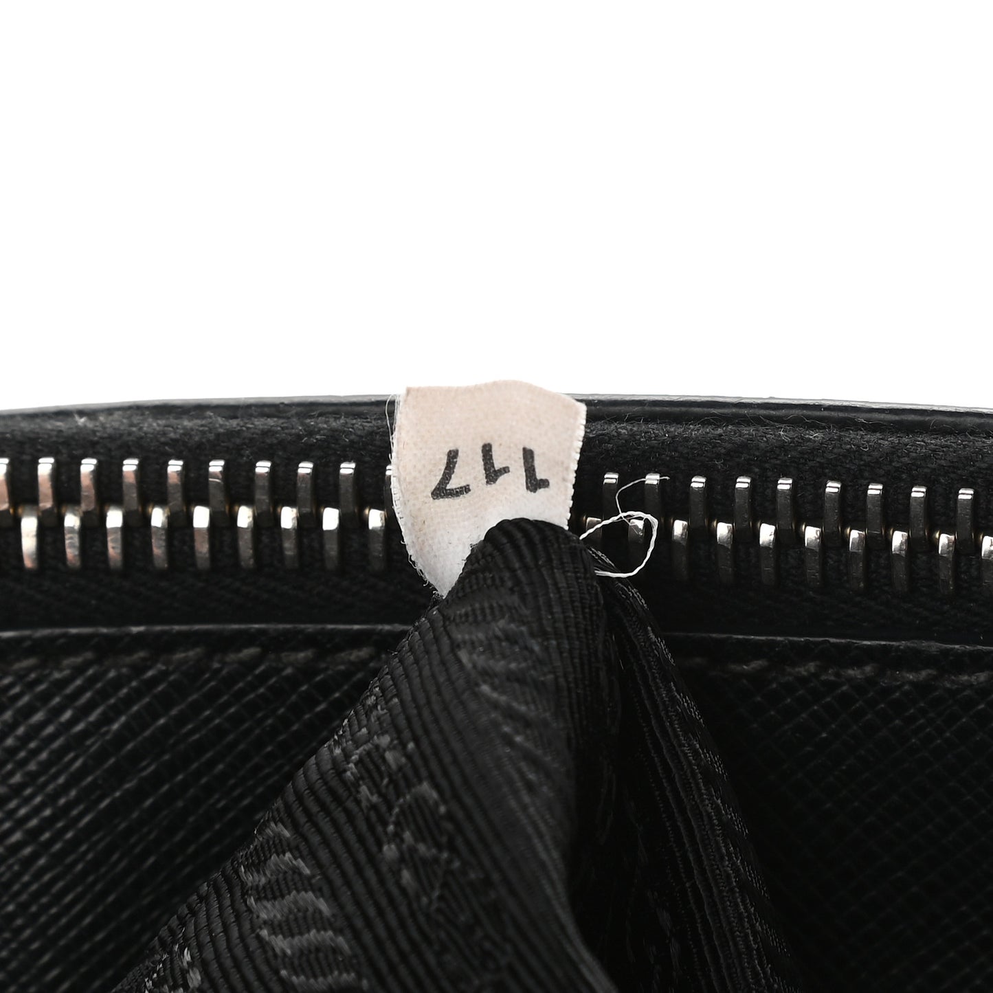 Saffiano Small Galleria Double Zip Tote Black