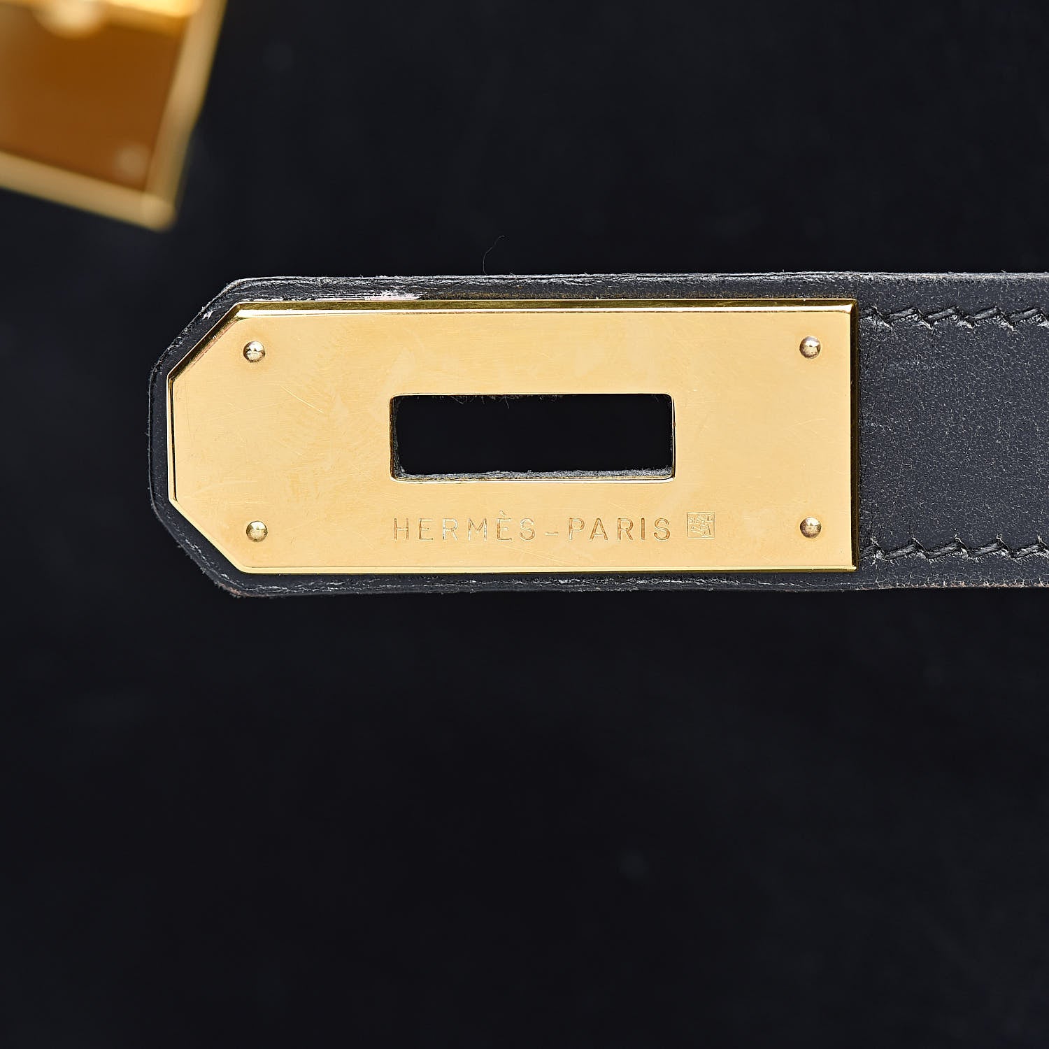 Hermes Box Kelly Retourne 40 Black 9 of 36