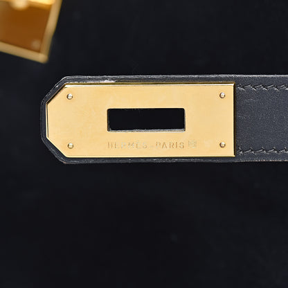 Hermes Box Kelly Retourne 40 Black 9 of 36