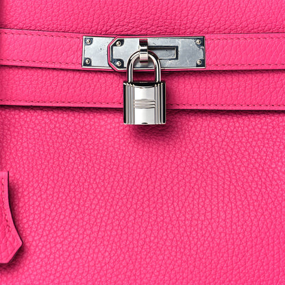 Hermes Togo Kelly Retourne 28 Rose Mexico 8 of 12