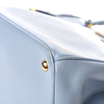 Prada Saffiano Medium Galleria Double Zip Tote Aviazione 17 of 20