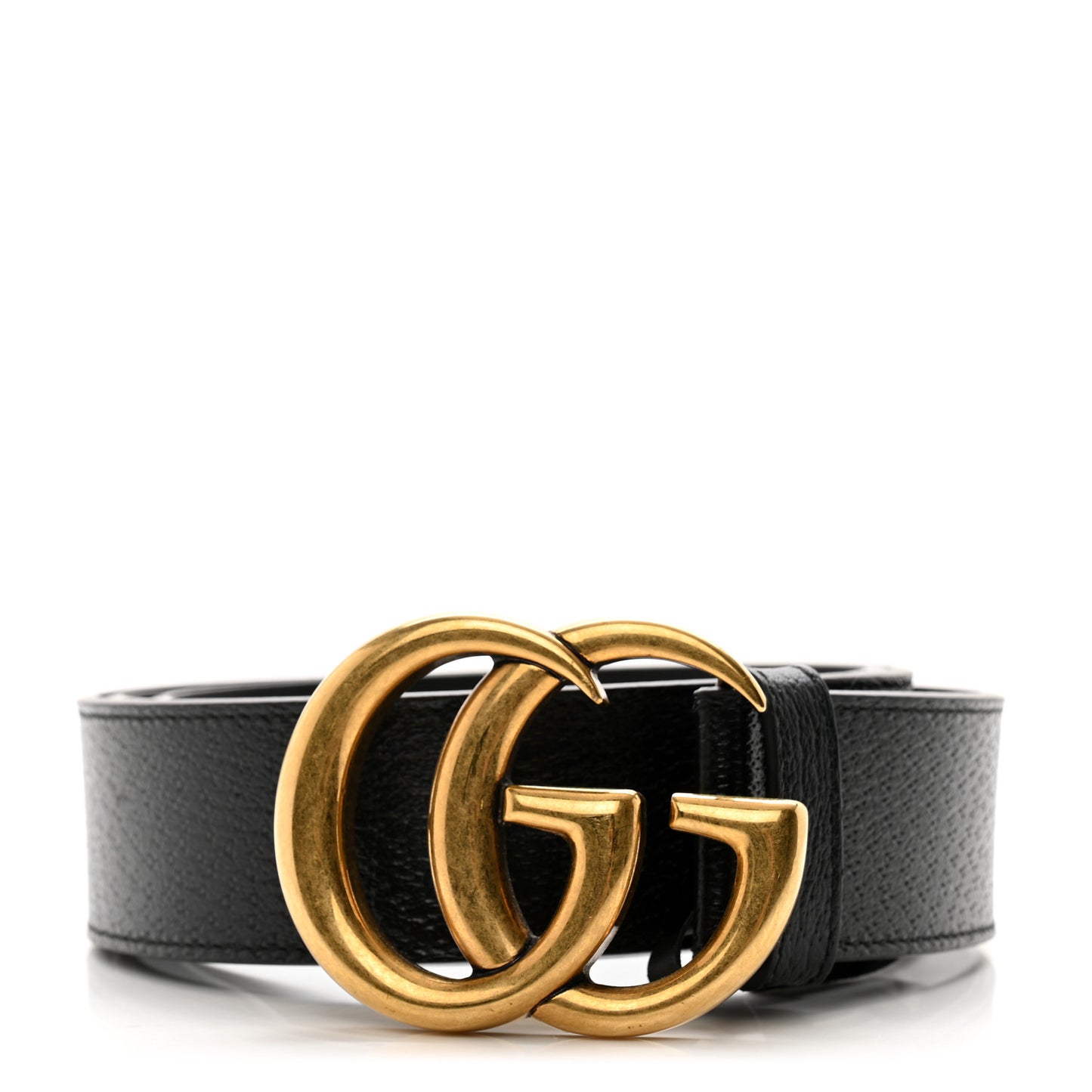 Textured Calfskin Double G 40mm Belt 105 42 Black