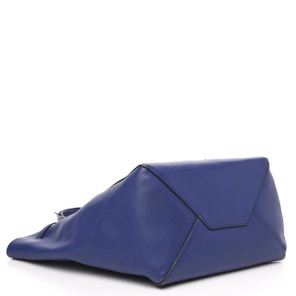 Celine Soft Grained Calfskin Medium Belt Cabas Phantom Indigo 4 of 16