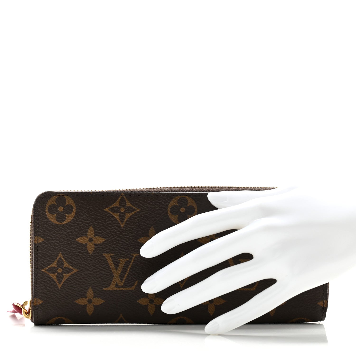 Louis Vuitton Monogram Clemence Wallet Fuchsia 2 of 11