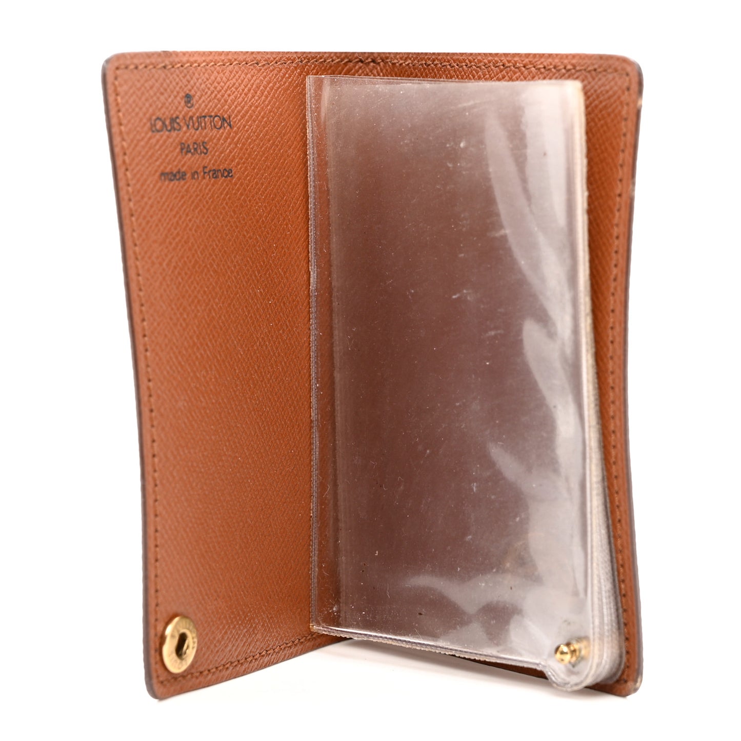 Monogram Credit Card Photo Holder