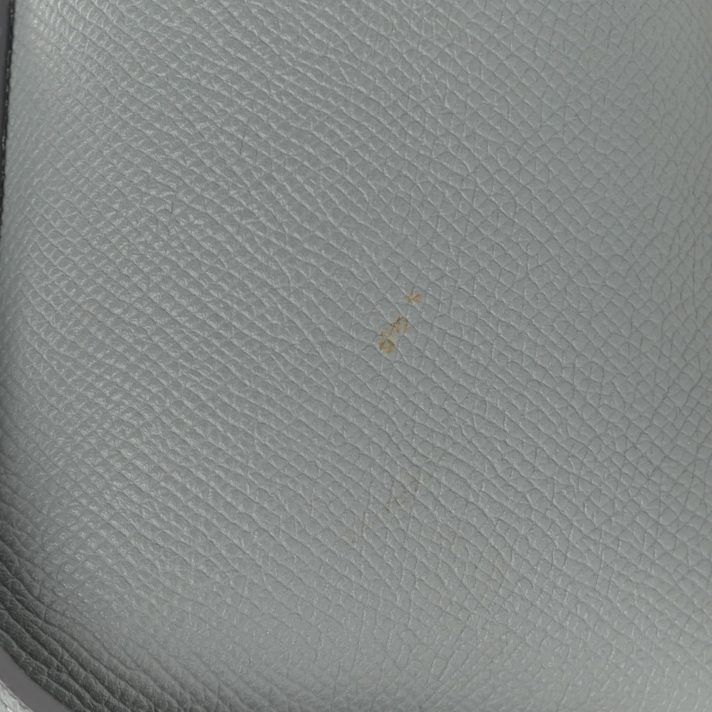 Grained Calfskin Nano Belt Bag Grey