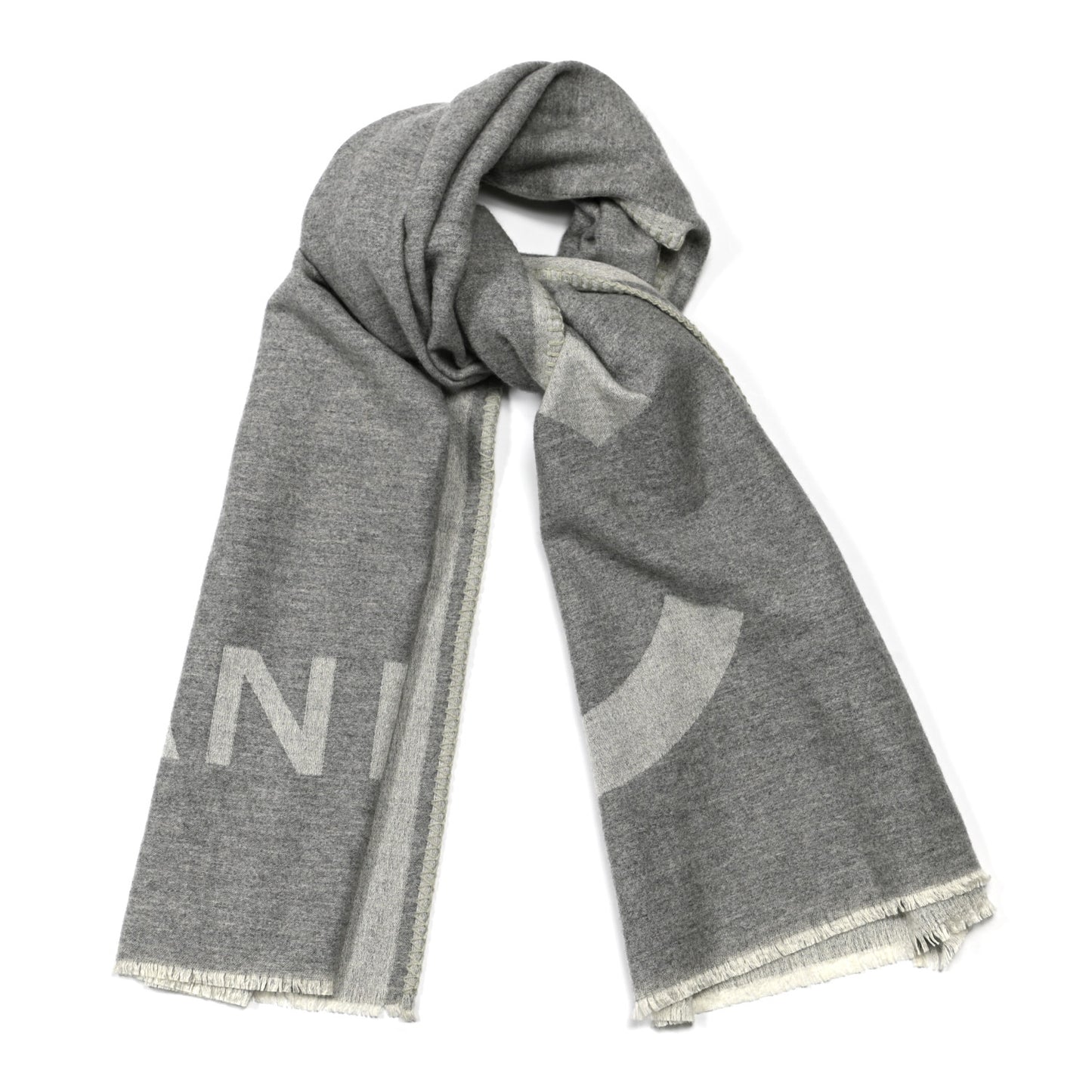Cashmere CC Scarf Grey