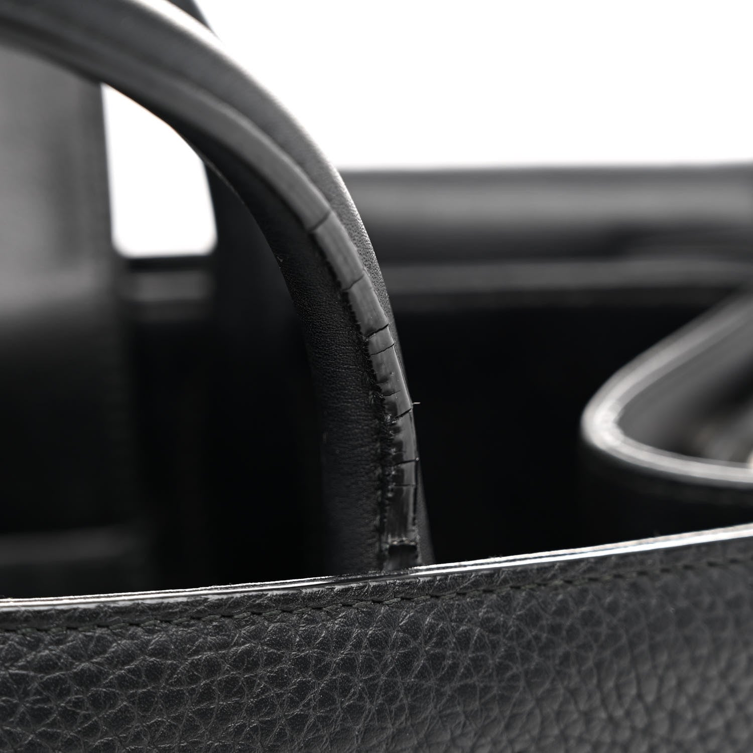 Christian Dior Grained Calfskin Medium Diorever Flap Black 10 of 11