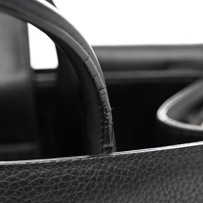 Christian Dior Grained Calfskin Medium Diorever Flap Black 10 of 11