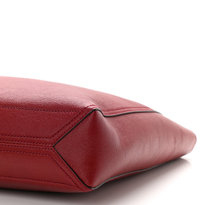 Gucci New Sakai Calfskin Lux Small Dahlia Tote New Cherry Red 8 of 9